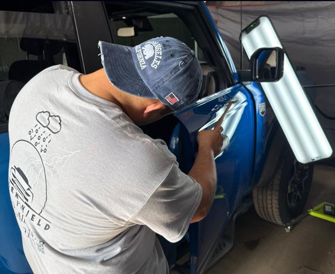 StormShield PDR technician performing PDR